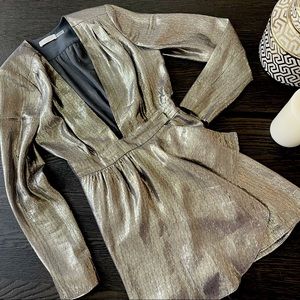 Metallic dress by RAMY BROOK